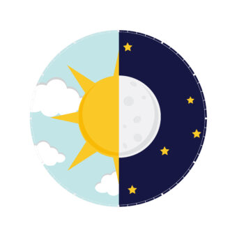 sun and moon